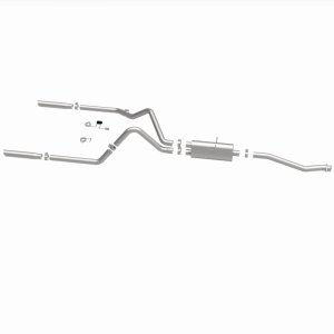 Ford Ranger Performance Exhaust - Dual Split Rear - Magnaflow - Street Series Cat-Back - Polished - `98-`03