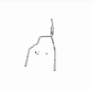 Ford Ranger Performance Exhaust - Dual Split Rear - Magnaflow - Street Series Cat-Back - Polished - `98-`03