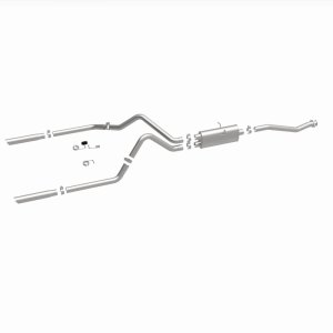 Ford Ranger Performance Exhaust - Dual Split Rear - Magnaflow - Street Series Cat-Back - Polished - `98-`03