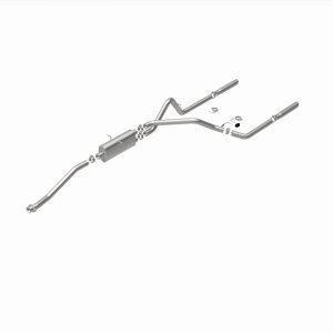 Ford Ranger Performance Exhaust - Dual Split Rear - Magnaflow - Street Series Cat-Back - Polished - `98-`03