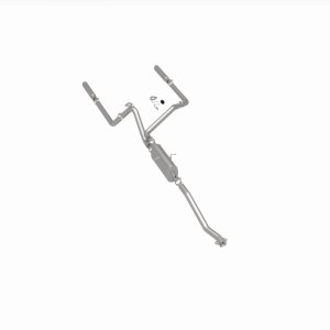 Ford Ranger Performance Exhaust - Dual Split Rear - Magnaflow - Street Series Cat-Back - Polished - `98-`03