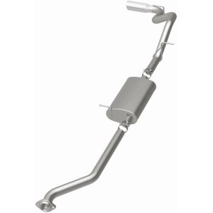 Chevrolet Silverado 1500 Performance Exhaust - Single Passenger Side Rear - Magnaflow - Cat Back, Street Series - 2003