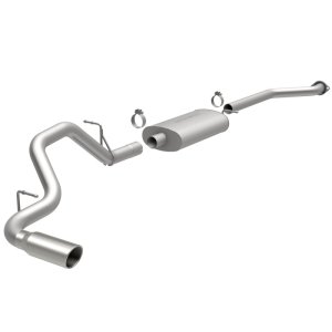 Chevrolet Silverado 1500 Performance Exhaust - Single Passenger Side Rear - Magnaflow - Cat Back, Street Series - 2003