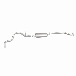 Chevrolet Silverado 1500 Performance Exhaust - Single Passenger Side Rear - Magnaflow - Cat Back, Street Series - 2003