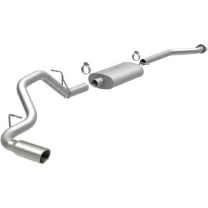 GMC Sierra 1500 Performance Exhaust - Single Passenger Side Rear - Magnaflow - Cat Back, Street Series - 2003