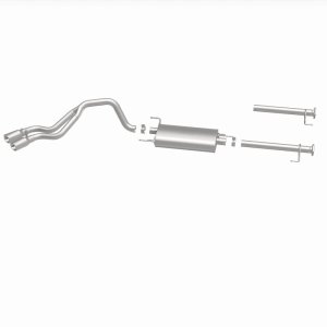 Toyota 4Runner Performance Exhaust - Rear - Magnaflow - Street Series Cat-Back, Dual Same Side Behind Passenger - Polished - `03-`09 Toyota 4Runner Performance Exhaust - Rear - Magnaflow - Street Series Cat-Back, Dual Same Side Behind Passenger - Polished - `03-`09