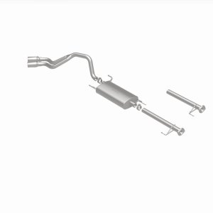 Toyota 4Runner Performance Exhaust - Rear - Magnaflow - Street Series Cat-Back, Dual Same Side Behind Passenger - Polished - `03-`09 Toyota 4Runner Performance Exhaust - Rear - Magnaflow - Street Series Cat-Back, Dual Same Side Behind Passenger - Polished - `03-`09