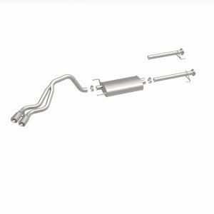 Toyota 4Runner Performance Exhaust - Rear - Magnaflow - Street Series Cat-Back, Dual Same Side Behind Passenger - Polished - `03-`09 Toyota 4Runner Performance Exhaust - Rear - Magnaflow - Street Series Cat-Back, Dual Same Side Behind Passenger - Polished - `03-`09