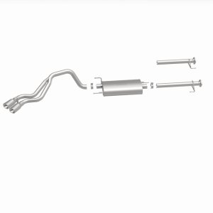 Toyota 4Runner Performance Exhaust - Rear - Magnaflow - Street Series Cat-Back, Dual Same Side Behind Passenger - Polished - `03-`09 Toyota 4Runner Performance Exhaust - Rear - Magnaflow - Street Series Cat-Back, Dual Same Side Behind Passenger - Polished - `03-`09