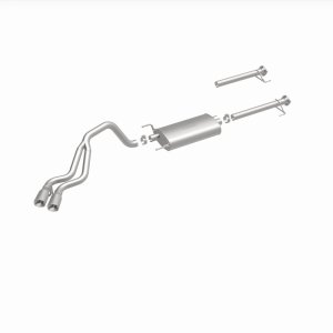 Toyota 4Runner Performance Exhaust - Rear - Magnaflow - Street Series Cat-Back, Dual Same Side Behind Passenger - Polished - `03-`09 Toyota 4Runner Performance Exhaust - Rear - Magnaflow - Street Series Cat-Back, Dual Same Side Behind Passenger - Polished - `03-`09