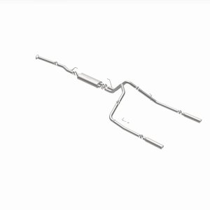 Dodge Ram 1500 Performance Exhaust - Rear - Magnaflow - Cat Back, Dual Split Rear Exit - Polished - 2003