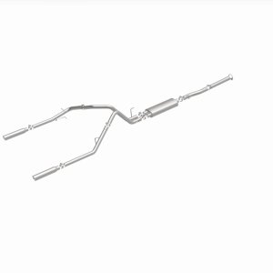 Dodge Ram 1500 Performance Exhaust - Rear - Magnaflow - Cat Back, Dual Split Rear Exit - Polished - 2003