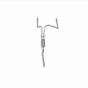 Dodge Ram 1500 Performance Exhaust - Rear - Magnaflow - Cat Back, Dual Split Rear Exit - Polished - 2003