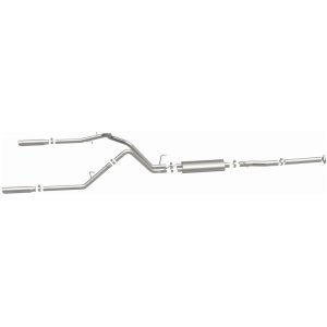 Dodge Ram 1500 Performance Exhaust - Rear - Magnaflow - Cat Back, Dual Split Rear Exit - Polished - 2003