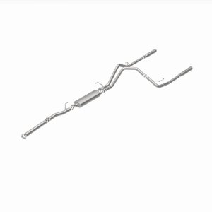 Dodge Ram 1500 Performance Exhaust - Rear - Magnaflow - Cat Back, Dual Split Rear Exit - Polished - 2003