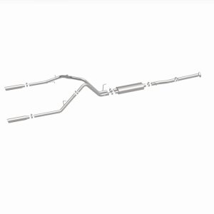 Dodge Ram 1500 Performance Exhaust - Rear - Magnaflow - Cat Back, Dual Split Rear Exit - Polished - 2003