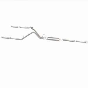 Dodge Ram 1500 Performance Exhaust - Rear - Magnaflow - Cat Back, Dual Split Rear Exit - Polished - 2003