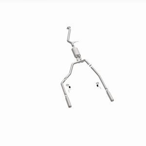 Chevrolet Silverado Performance Exhaust - Dual Split Rear Exit - Magnaflow - Street Series Cat-Back - 2003