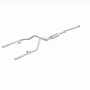 Chevrolet Silverado Performance Exhaust - Dual Split Rear Exit - Magnaflow - Street Series Cat-Back - 2003