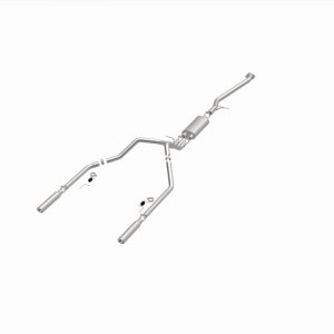 Chevrolet Silverado Performance Exhaust - Dual Split Rear Exit - Magnaflow - Street Series Cat-Back - 2003