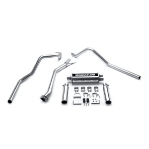Chevrolet Silverado Performance Exhaust - Dual Split Rear Exit - Magnaflow - Street Series Cat-Back - 2003