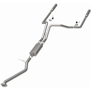 GMC Sierra Performance Exhaust - Dual Split Rear Exit - Magnaflow - Street Series Cat-Back - 2003