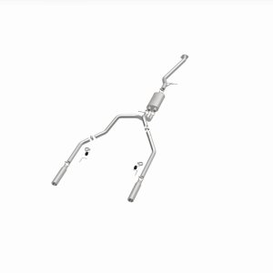 GMC Sierra Performance Exhaust - Dual Split Rear Exit - Magnaflow - Street Series Cat-Back - 2003