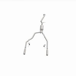 GMC Sierra Performance Exhaust - Dual Split Rear Exit - Magnaflow - Street Series Cat-Back - 2003