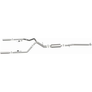 GMC Sierra Performance Exhaust - Dual Split Rear Exit - Magnaflow - Street Series Cat-Back - 2003