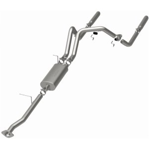 Chevrolet S10 Performance Exhaust - Rear - Magnaflow - Cat Back, Dual Split Rear Exit - Polished - `00-`03