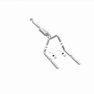 Chevrolet S10 Performance Exhaust - Rear - Magnaflow - Cat Back, Dual Split Rear Exit - Polished - `00-`03