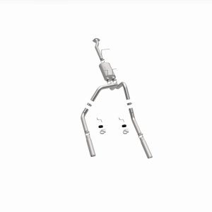 Chevrolet S10 Performance Exhaust - Rear - Magnaflow - Cat Back, Dual Split Rear Exit - Polished - `00-`03