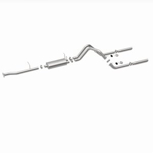 Chevrolet S10 Performance Exhaust - Rear - Magnaflow - Cat Back, Dual Split Rear Exit - Polished - `00-`03
