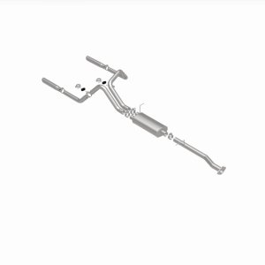 Chevrolet S10 Performance Exhaust - Rear - Magnaflow - Cat Back, Dual Split Rear Exit - Polished - `00-`03