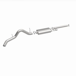 Chevrolet Suburban Performance Exhaust - Single Passenger Side Rear - Magnaflow - Street Series Cat-Back - Polished - 2003