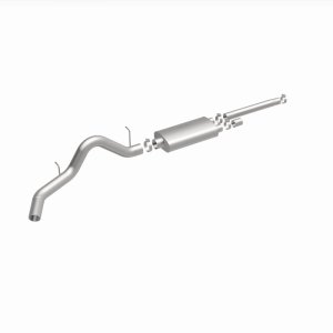 Chevrolet Suburban Performance Exhaust - Single Passenger Side Rear - Magnaflow - Street Series Cat-Back - Polished - 2003