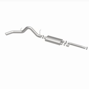 GMC Yukon XL Performance Exhaust - Single Passenger Side Rear - Magnaflow - Street Series Cat-Back - Polished - 2003