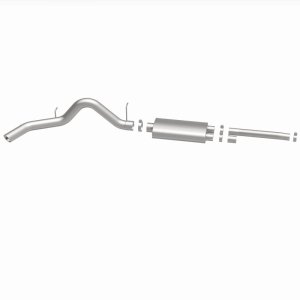 GMC Yukon XL Performance Exhaust - Single Passenger Side Rear - Magnaflow - Street Series Cat-Back - Polished - 2003