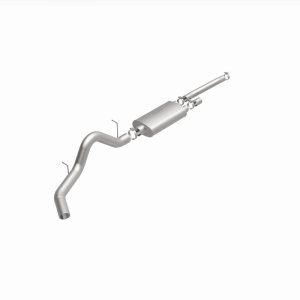 GMC Yukon XL Performance Exhaust - Single Passenger Side Rear - Magnaflow - Street Series Cat-Back - Polished - 2003