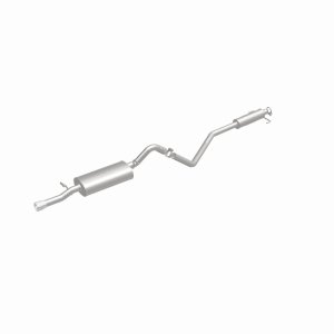 Toyota Corolla Performance Exhaust - Passenger Side Rear - Magnaflow - Cat Back, Street Series, Single Straight - Polished - `03-`06