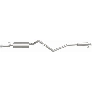 Toyota Corolla Performance Exhaust - Passenger Side Rear - Magnaflow - Cat Back, Street Series, Single Straight - Polished - `03-`06