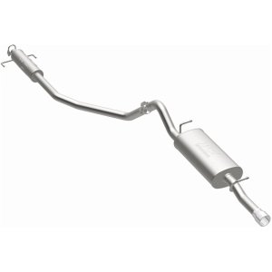 Toyota Corolla Performance Exhaust - Passenger Side Rear - Magnaflow - Cat Back, Street Series, Single Straight - Polished - `03-`06