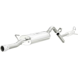 Toyota Corolla Performance Exhaust - Passenger Side Rear - Magnaflow - Cat Back, Street Series, Single Straight - Polished - `03-`06