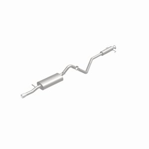 Toyota Corolla Performance Exhaust - Passenger Side Rear - Magnaflow - Cat Back, Street Series, Single Straight - Polished - `03-`06