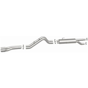 Dodge Ram 1500 Performance Exhaust - Passenger Side Rear - Magnaflow - Cat Back, Street Series - Polished - `04-`05 Dodge Ram 1500 Performance Exhaust - Passenger Side Rear - Magnaflow - Cat Back, Street Series - Polished - `04-`05