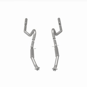 Ford Mustang Mach 1 Performance Exhaust - Rear - Magnaflow - Cat Back, Dual Split Rear Exit, Competition Series - `99-`04