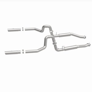 Ford Mustang Mach 1 Performance Exhaust - Rear - Magnaflow - Cat Back, Dual Split Rear Exit, Competition Series - `99-`04