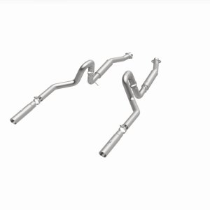 Ford Mustang Mach 1 Performance Exhaust - Rear - Magnaflow - Cat Back, Dual Split Rear Exit, Competition Series - `99-`04