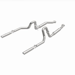 Ford Mustang Mach 1 Performance Exhaust - Rear - Magnaflow - Cat Back, Dual Split Rear Exit, Competition Series - `99-`04