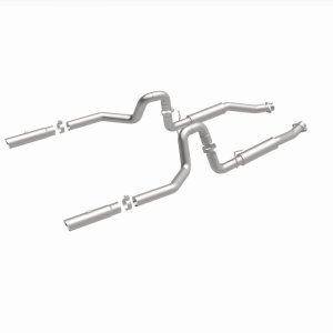 Ford Mustang Mach 1 Performance Exhaust - Rear - Magnaflow - Cat Back, Dual Split Rear Exit, Competition Series - `99-`04